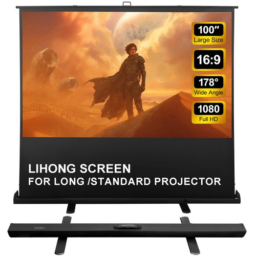 Floor rising projector screen - floor,